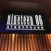 Nineteen 86 Steakhouse - Desert Diamond Casino Glendale
