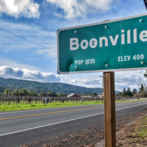 Una foto del restaurante A16 Boonville