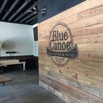 A photo of Blue Canoe restaurant