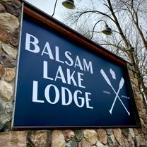 Une photo du restaurant The Balsam Lake Lodge