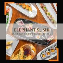 Restaurants near Kezar Pavilion - Elephant Sushi Hayes Valley