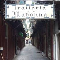 Una foto del restaurante Trattoria Alla Madonna