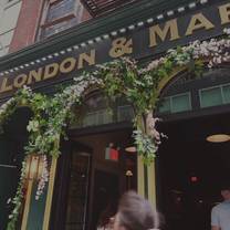 Une photo du restaurant London & Martin Co.