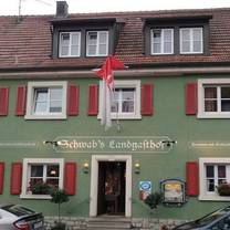 Une photo du restaurant Schwabs Landgasthof - Restaurant