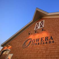 Une photo du restaurant Owera Vineyards