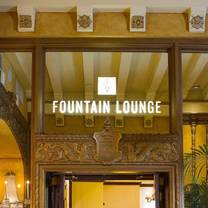photo of fountain lounge restaurant