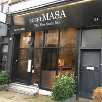 Une photo du restaurant Sushi Masa Belsize Park