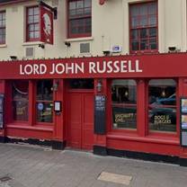 Restaurants near Kings Theatre Portsmouth - Lord John Russell Southsea