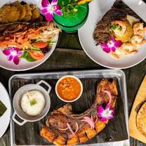 Restaurants near Vibes Event Center - Luna Rosa Puerto Rican Grill y Tapas