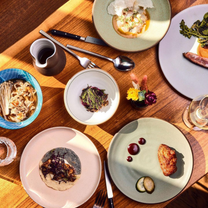 A photo of Sprouts New York City Pop-Up Dinner - Fulgurances, Laundromat restaurant