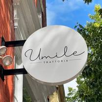 Une photo du restaurant Umile Trattoria