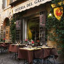 Una foto del restaurante Osteria del Gallo