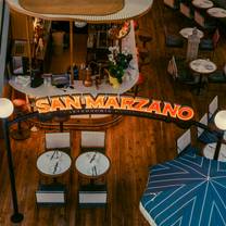 Una foto del restaurante San Marzano