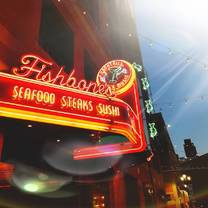 Restaurants near The Fillmore Detroit - Fishbone's - Greektown