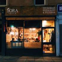 Restaurants near Hive Stadium Edinburgh - Sora Lella Vegan Roman Restaurant