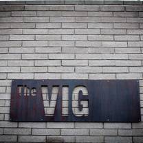photo of the vig restaurant and bar restaurant