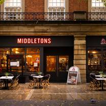 Restaurants near East of England Arena - Middletons Steakhouse & Grill - Peterborough