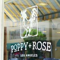 Exposition Park Restaurants - Poppy   Rose