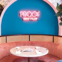 Une photo du restaurant Proof Urban Italian