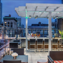 Blue Midtown Restaurants - The Rooftop - Hyatt Herald Square