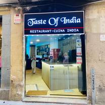 A photo of Taste of India restaurant