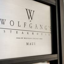 Een foto van restaurant Wolfgang's Steakhouse Maui