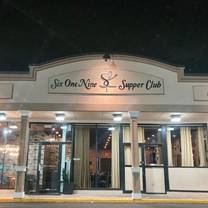 A photo of Six One Nine Supper Club restaurant