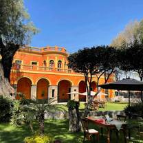 Una foto del restaurante Cocina de Hacienda dentro de la Ex Hacienda de Enmedio