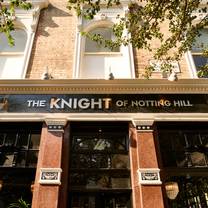 Une photo du restaurant The Knight of Notting Hill