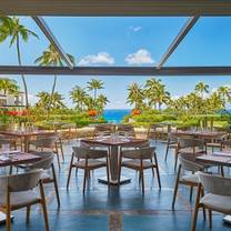 Une photo du restaurant Cane & Canoe - Montage Kapalua Bay