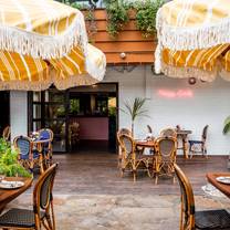Restaurants near The Bourbon Room Los Angeles - Rosy Café at Tropicana