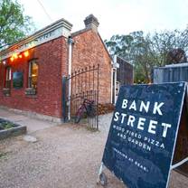 A photo of Bank Street Wood Fired Pizza & Garden restaurant