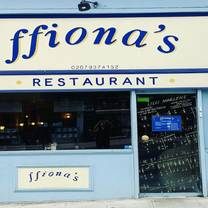 Una foto del restaurante Ffiona's Restaurant Kensington Church Street