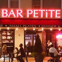 Een foto van restaurant Bar Petite