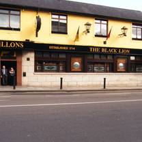 Een foto van restaurant The Black Lion