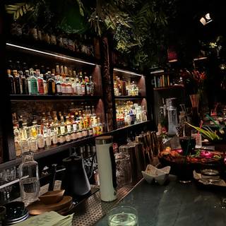 Three Dots and a Dash - A Speakeasy Tropical Bar in River North