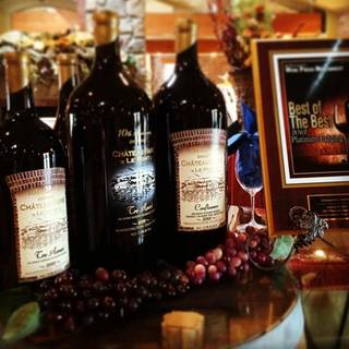 The Chateau Grill at Chateau Faire Le Pont Winery