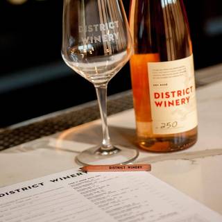 Tasting Bar at District Winery