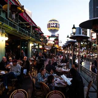 Best Restaurants In Paris Hotel And Opentable Mon Ami Gabi Las Vegas Main Dining Room