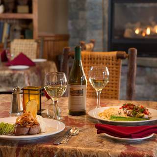 Best Restaurants In Cambria Opentable Cambria Pines Lodge