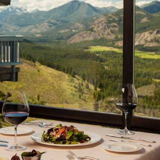 The Dining Room at Sun Mountain Lodge