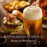 Wednesday Burger & Beer Special Foto