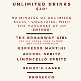 Broadway Girl Dinner Photo