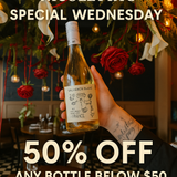 🍷 Wine Wednesday  – 50% Off Bottles Under $50 photo