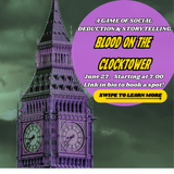 Blood On The Clock Tower Game Night Photo