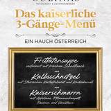 3 Gänge Schnitzel-Menü photo