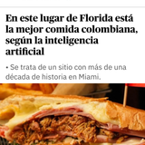 The best Colombian food, according to IA photo