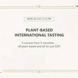 July Plant-Based International Tasting foto