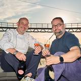 Champagner-PopUp x Gasometer SKY foto