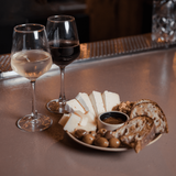 Sommelier Wine Selection + Cheese Board Photo